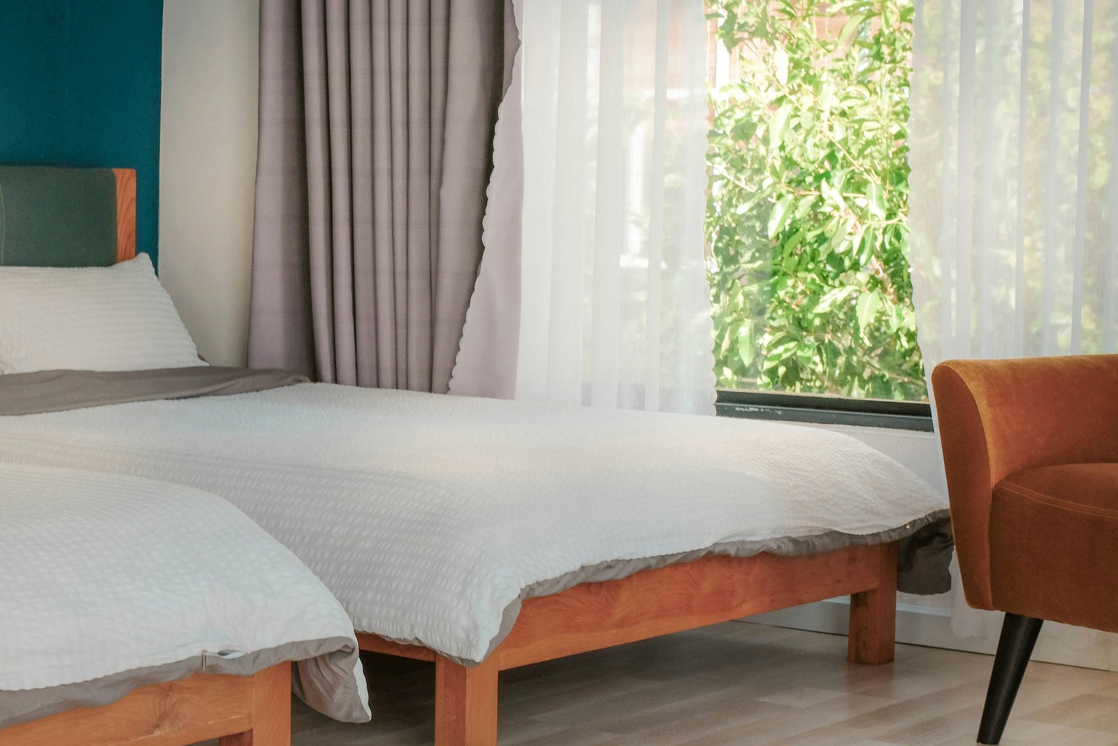 Lattenrost auf dem Boden liegend